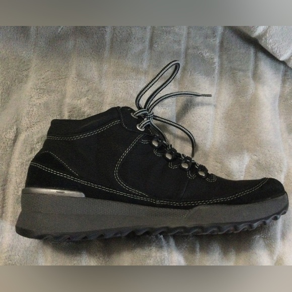 Romika Victoria 5 Black Waterproof Hiking Ankle Boots - Picture 9 of 13